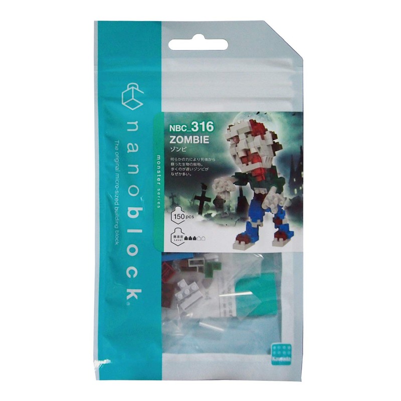 Kawada Nanoblock Zombie NBC_316