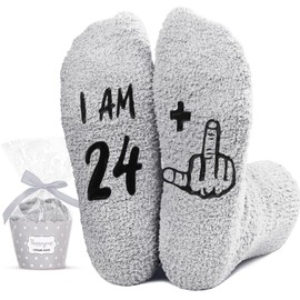 HAPPYPOP 25th Birthday Gifts Ideas for Men - Socks for 25 Year Olds, Best Gifts for 25 Year Old Man