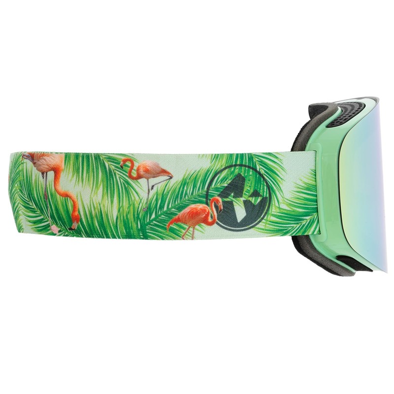 NAKED Optics TROOP EVO Flamingo (Yellow Lens), no extra lens