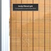 Red Lantern Burnt Bamboo Cordless Window Shade - Two-tone Honey,