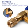 Air Conditioning Safety Valve - 5/16 Inch - 1/4 Inch