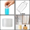 TECHZOCO Reisespender, Shampoo-Spender, 100 ml, Kosmetikflasche, geeignet für Flugreisen, 2