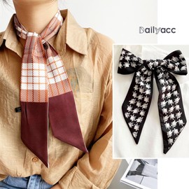 Hair Scarves For Women Purse Scarf For Bags Handle Wrap Scarf For Handbags Fashion Accessories 37.4x 2.36in