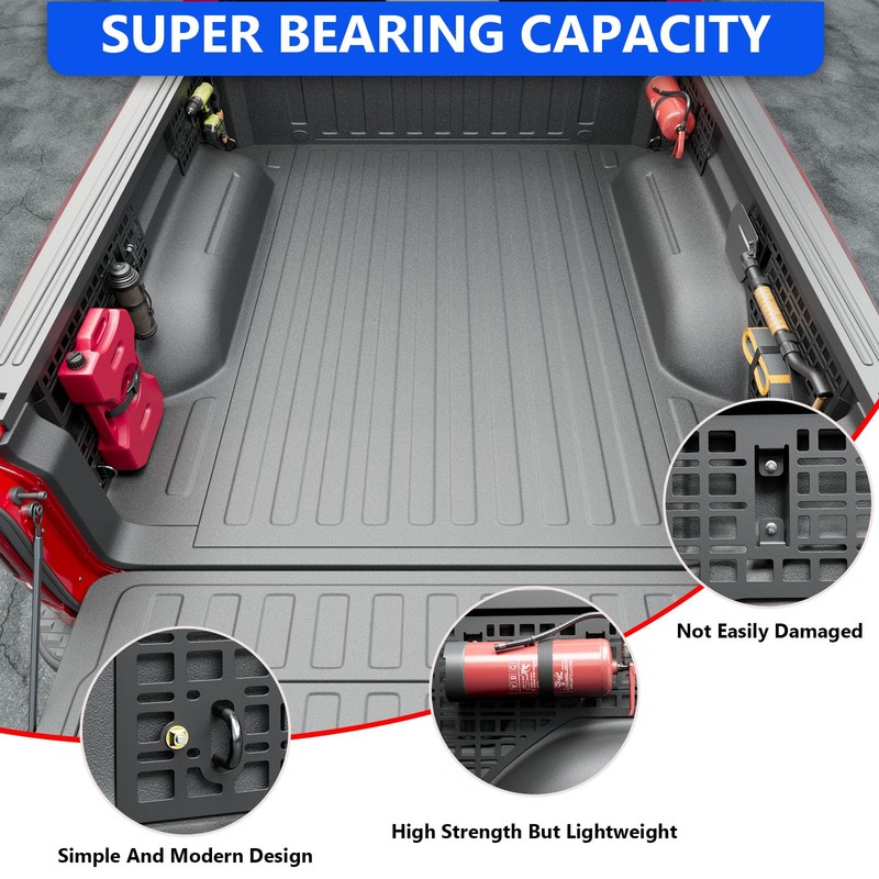 SZYANG 5.7FT Side Bed Molle Panel Compatible with 19-24 RAM