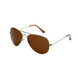 ALPLAND Sunglasses Aviator Style Biker Glasses Silver Flash Fully Reflective with Softbag