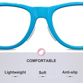 Mr.ZzjOOj Eyeglass Nose Pads, 1.8mm Non Slip Nose Pads for Glasses, Adhesive Anti Slip Glasses Nose Grips, 12 Pairs Clear Silicone Nose Pieces for Eyeglasses, Sunglasses