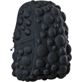 Madpax Bubble Black Magic Ultra Smooth Premium 15" Laptop Stylish Lightweight Backpack Carry On Unisex Casual Travel Commuter Bag for Men & Women