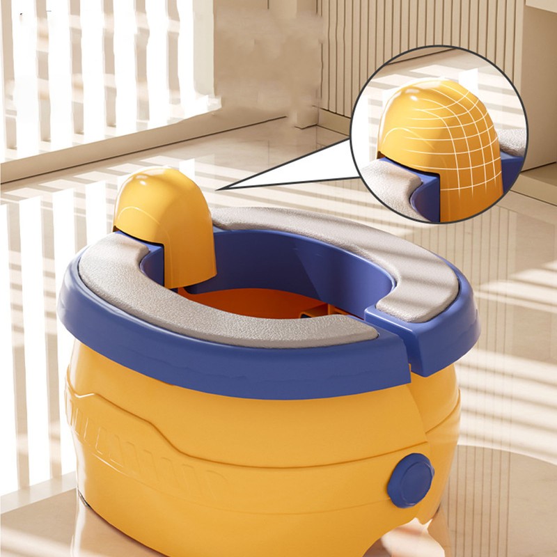 Kids Foldable Travel Potty PU Soft Pad Stable Structure Heavy