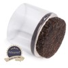 Adsamm® / 16 x Leg tips with felt for round