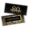 24ct 80th Birthday Party Favors Custom Wrappers for Candy Bars