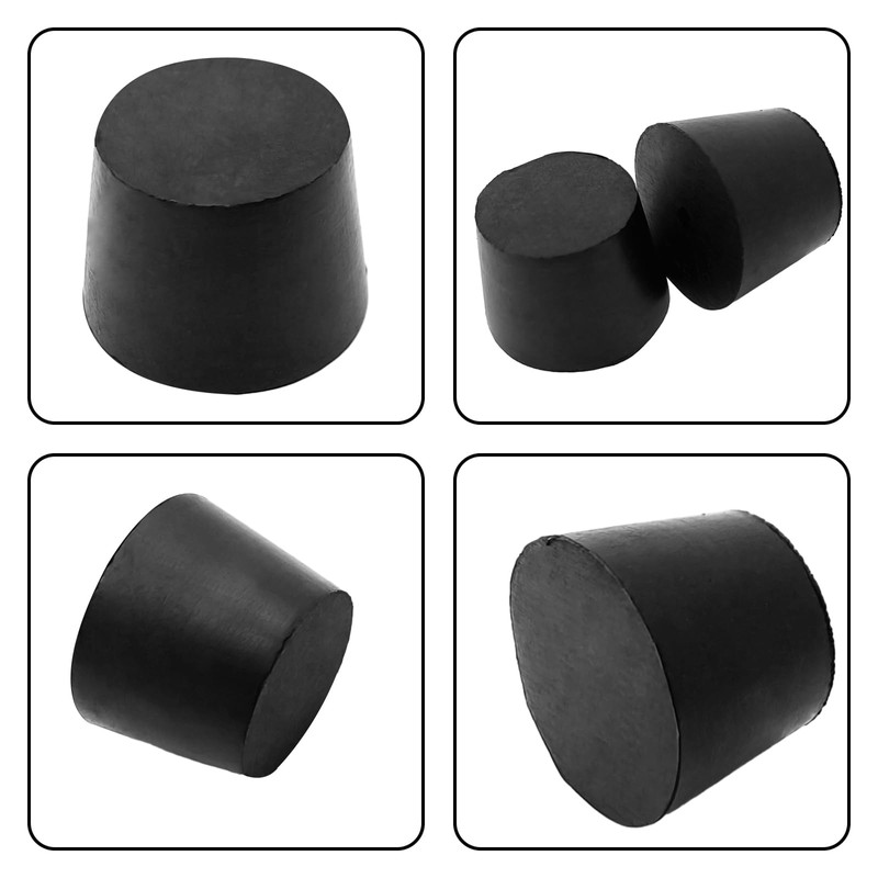 ANMOO 4 Pieces Tapered Plug Bung 42mm to 50mm Solid