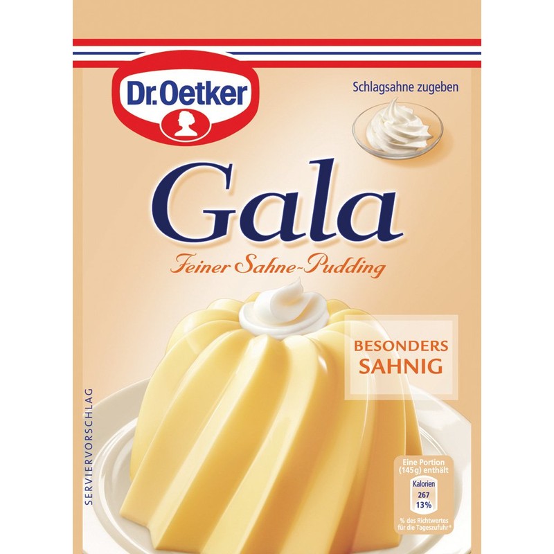 Dr. Oetker Gala Feiner Sahne Pudding 3 pcs