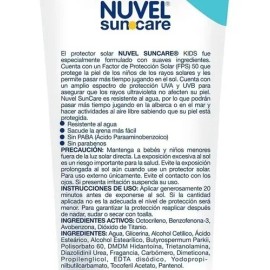 2 Protectores Solares 50 Fps Nuvel Suncare Kids 120 Ml                                                                                                