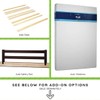 CC KITS Full-Size Conversion Kit Bed Rails for Evolur Cribs
