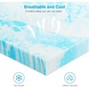 Mattress Topper, King Size Cooling Memory Foam Bed Toppers, 2