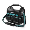 DURATECH 12 Inch Tool Tote with Waterproof Hard Bottom, Electrician