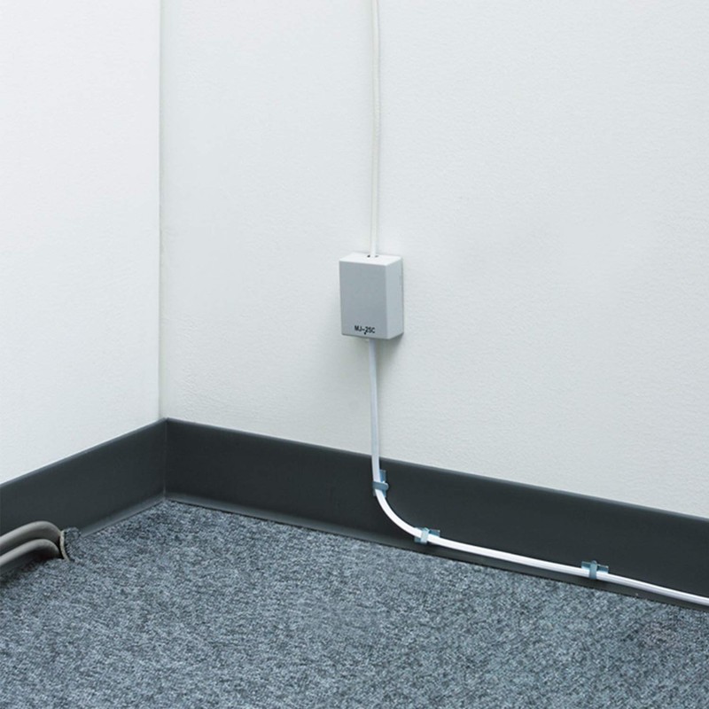 レック シンプル コード止め 40個入 粘着 テープ ( 配線止め )