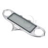 Unbranded Chrome Stereo Dash Accent Cover For Harley Electra Street