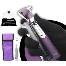 MEDCASE Radiance Otoscope - Ear Scope with LED Light and Speculum for Ear Examination and Diagnosis - Ideal for Professional use - Lifetime Warranty