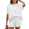 SHEWIN 2 Two Piece Sets for Women Spring Oversized Short