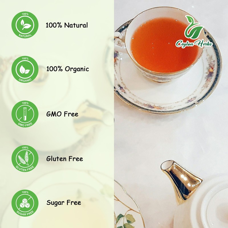 100g Turkey Berry Leaves r - Healthy, Well-Cleaned, Dried Organic