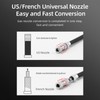 Portable Electric Pump Tire Inflator USB Charging 120PSI for American