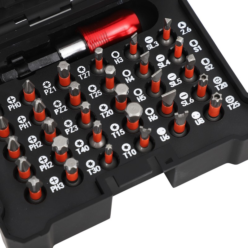 38Pcs Screwdriver Bit Set S2 Alloy Steel Combination Hardware Tool
