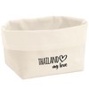 Huuraa Organizer Thailand my love Geschenk 3 Liter Medium Canvas