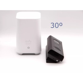 Hidden River Eufy S220 Mounting wedge bundle (30º, 45º, 60º) for Eufy Video Doorbell S220