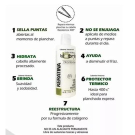 LABONTE KERATINA CABELLO RESECO 250 ML