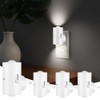 SETEN LED Night Light Plug-in Wall (4000K, 4 Pack)