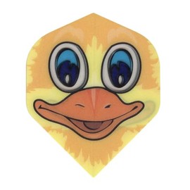 US Darts Ruthless Happy Duck Standard Dart Flights - 3 Sets (9 Flights) - 100 Micro Ex-Tough