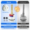 Dreyoo Round Stem Washerless Cartridge Compatible with Danze DA603567, Shower
