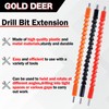 GOLD DEER 3PCS Universal Bit Flexible Screwdriver Extension Drill Bit