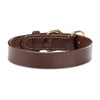 Jack & Russell Peter Original Buffalo Leather Dog Collar Sturdy