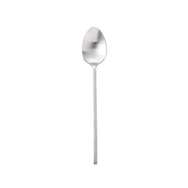 TAMAKI T-935675 Edge Line Curry Spoon, Silver, Width 1.3 x Total Length 7.5 inches (3.3 x 19 cm), Dishwasher Safe