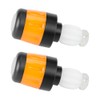 2pcs Electric Scooter Handlebar Lights LED Warning Light Handlebar Plug