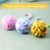 Generisch Cat Toy, Pack of 3 Cat Toy Balls with