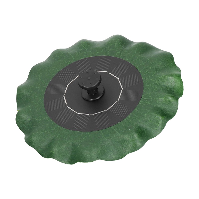 Lotus Leaf Floating Fountain Low Water Protection ABS Floating Solar