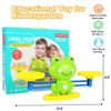 HOWADE Frog Balance Math Game,Frog Weighing Scale Montessori Educational Stem