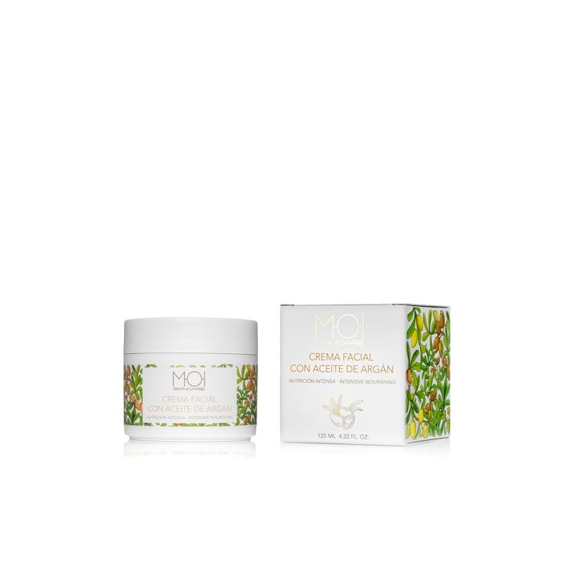 Intensive Ernährung Gesichtscreme mit Arganöl, 125 ml, M·O·I SKINCARE