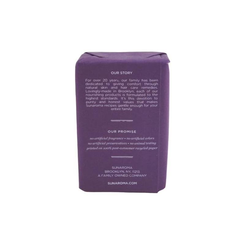 Sunaroma Soap Bar Lavender Shea + Vitamin E Oil 8