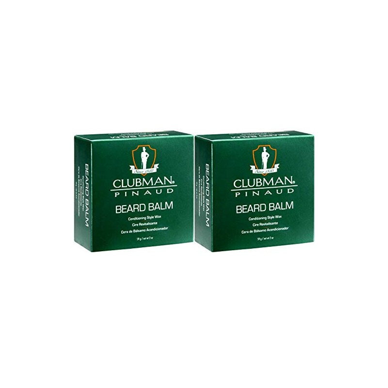 Clubman Bálsamo para Barba 2 Oz (59 ml) (2 Pack)