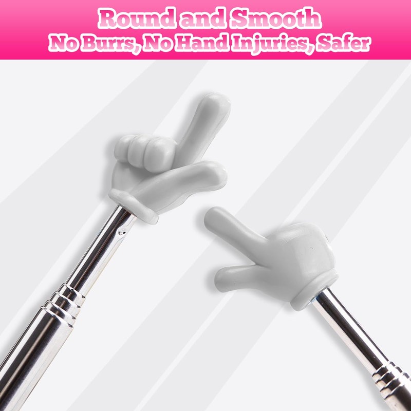 Kamwuld 2Pcs Pointer Finger Stick – Multipurpose Teacher Supplies Pointer