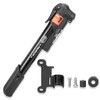 HEYNER® Hand Pump with Pressure Gauge, Compact Bicycle Pump with