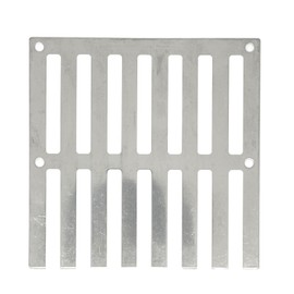 1 Pcs 100mm/3.94in Length Square Stainless Steel Shower Side Drainage Wall Drainage Protection Cover,Square Floor Drain Cover for Furniture Repair Bathroom Kitchen