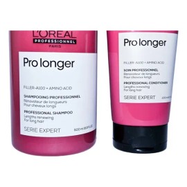 Loreal Duo Shampoo Renovador Pro Longer 500  Acondicionador                                                                                           