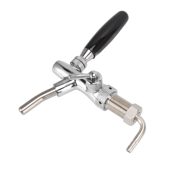 G5/8 Bier Tap Wasserhahn, Edelstahl 304 Fass -Bierspender -Wasserhahn für