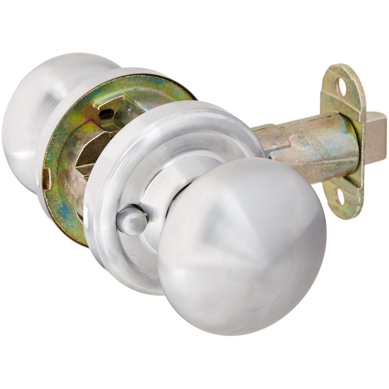 Weslock 00610IDIDSL20 Impresa Knob, Brushed Chrome