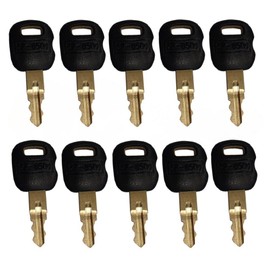 MaxLLTo 10 Pack Replacement 5P8500 Ignition Key for Caterpillar Industrial Construction Models 5P-8500 D0310072 D0310-072 2045-432 0310-072 0964753 0966198